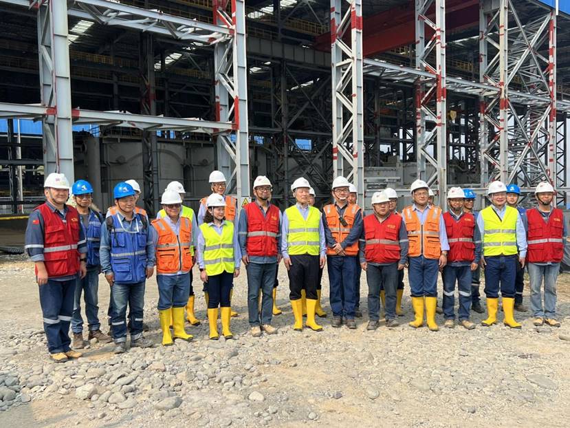 丁士啟到米拉多銅礦二期磨浮項目調研 丁士啟到米拉多銅礦二期磨浮項目調研